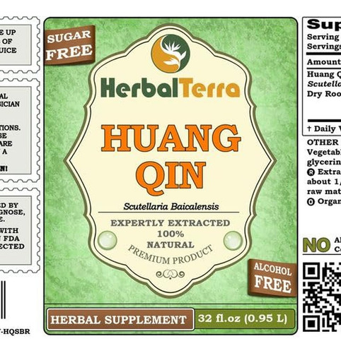 Glicerita De Skullcap Orgânica Herbal Terra Llc 32 Fl Oz - Imagem 2