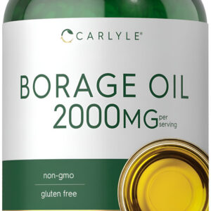 Suplemento De Óleo De Borragem Carlyle | 2000mg