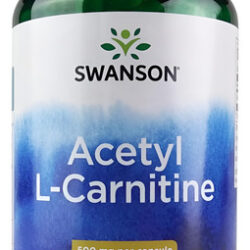 Swanson Acetil L-carnitina 500mg 240 Veg Cap