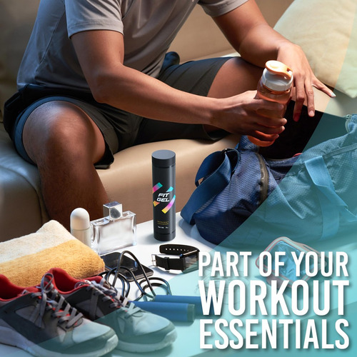 Fit Gel Roll-on Intensificador De Exercícios Para Sudorese - Imagem 2