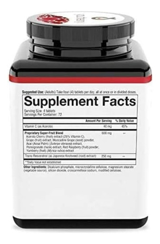 Fórmula Antioxidante Avançada De Resveratrol Youtheory - Sup - Imagem 8
