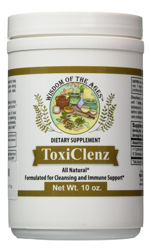 Suplemento Wisdom Of The Ages Toxiclenz 300ml