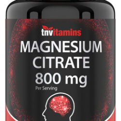 Suplemento Tnvitamins Citrato De Magnésio 800mg 120 Cápsulas