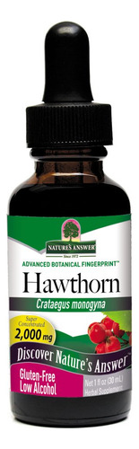 Suplemento Nature"s Answer Hawthorn Berry 30ml Com Álcool