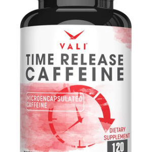 Vali Time Libere Caffeine 100mg Pills - Liberação Lenta Inte