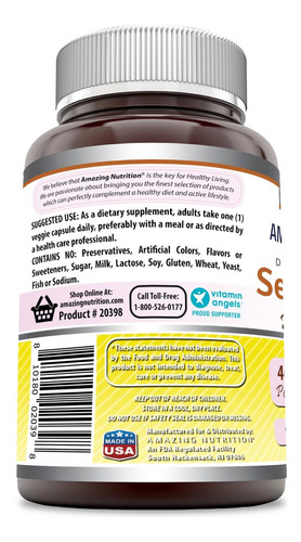 Suplemento De Serrapeptase Amazing Nutrition 40.000 Ui - Imagem 5