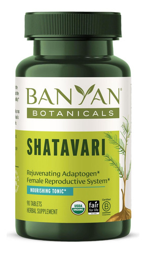 Comprimidos Banyan Botanicals Shatavari - Raiz De Espargos R - Imagem 10