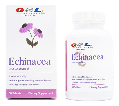 Gsl Technology Equinácea E Hidraste 200 Mg - Sistema - Imagem 5