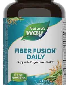 Nature&quots Way Daily Fiber Fusion Com Psyllium E Farelo