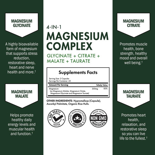 Suplemento De Magnésio Bioschwartz - 350mg Para A Saúde - Imagem 10