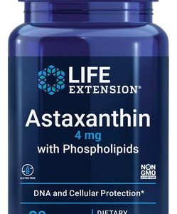 Life Extension Astaxantina Com Fosfolipídios 4 Mg - Para Saú