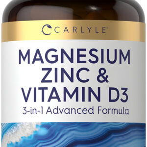Carlyle Magnésio, Zinco E Vitamina D3 90 Cápsulas