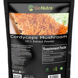 Pó De Cordyceps Go Nutra 113 G | Extrato 30%
