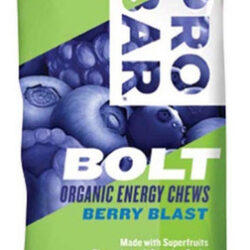 Experimente As Gomas Energéticas Orgânicas Bolt, Sabor Fruta