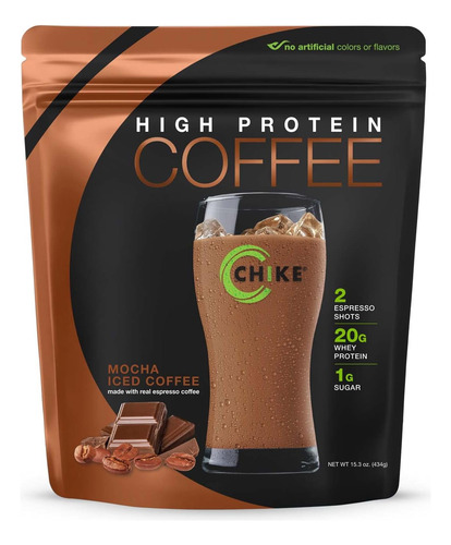 Café Gelado Com Alto Teor De Proteína Chike Mocha, 20 G De - Imagem 7