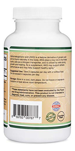 Suplemento Suplementos De Madeira Dupla Akg 1.000 Mg 180 Cáp - Imagem 3