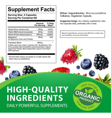Suplementos De Alívio Natural Love Life Supplements - Imagem 4