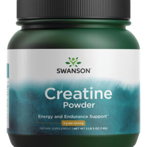 Swanson Creatine Powder 2 Lb 3 Onças (1 Kg) Pwdr