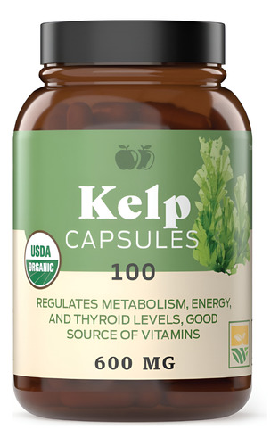 Suplemento De Algas Marinhas 600mg Da Complete Natural Produ