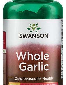 Cápsulas Veganas De Alho Orgânico Swanson 700 Mg, 60 Unidade