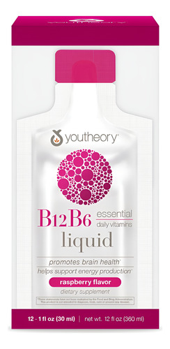 Youtheory Vitamina B12 B6, Suplemento Diário De Energia E S - Imagem 7