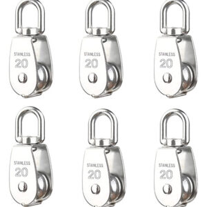 . Bloco De Polia Única Para Guindaste De Cabo De Aço M20 De