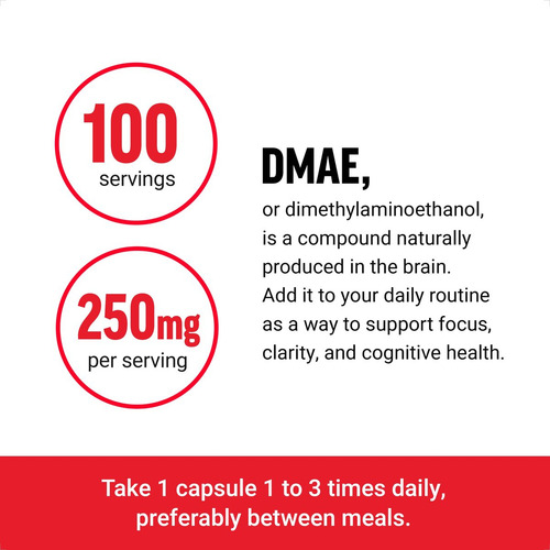 Suplemento Force Factor Dmae Para Concentração E Foco - Imagem 6