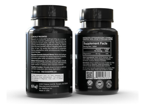 Comprimidos De Hidrogênio Molecular Esportivo De Rejuvenesci - Imagem 2