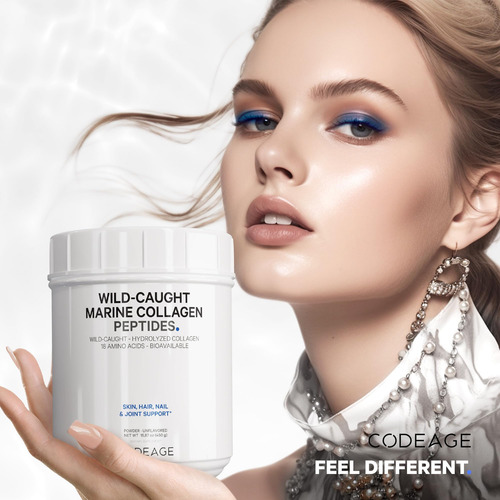 Codeage Marine Collagen Powder - Peptídeos De Colágeno De Pe - Imagem 8