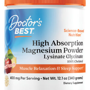 Magnésio Em Pó Doctor&quots Best De Alta Absorção 340g