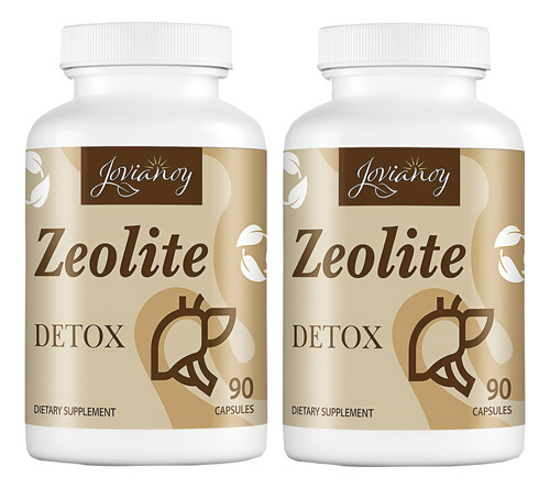 Cápsulas De Desintoxicação Jovianoy Zeolite Com Carvão Ativa