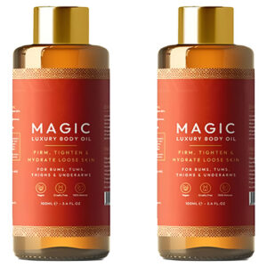 Óleo Corporal Besque Magic, 100 Ml, Preenchido, 2 Unidades