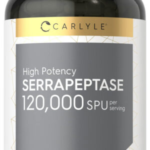 Carlyle, Serrapeptase 120000 Spu - 120 Cápsulas