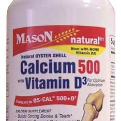 Mason Natural Mason Natural Oyster Shell Cálcio 500 Mg