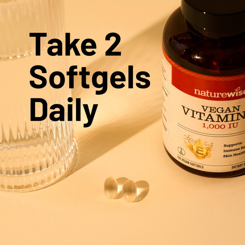 Supplement Naturewise Vitamin E 1000 Iu Softgels 120 Count - Imagem 9