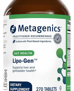 Suplemento Metagênica Lipo-gen 270 Cápsulas Para Lipídios