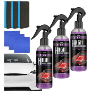 3× 3 Em 1 Spray Revestimento Rápido Para Carros A
