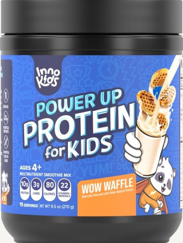 Innosupps Power Up Protein Para Crianças Wow Waffle Sabor: D - Imagem 3
