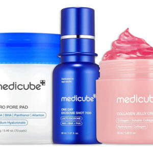 // Trio Acessível Da Medicube Para Cuidados Com Poros E