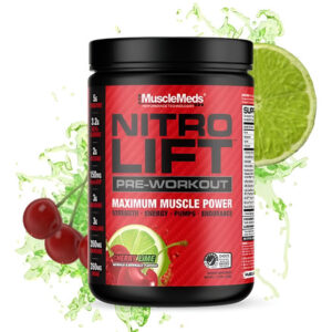 Musclemeds Nitro Elevador Pré -treino Aprimore A Resistência