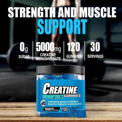 Compre Gomas De Monohidrato De Creatina Relible Llc Para Hom - Imagem 7
