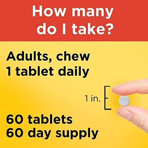 Vitamina C Nature Made 500 Mg Masticable 60 Comprimidos - Imagem 4