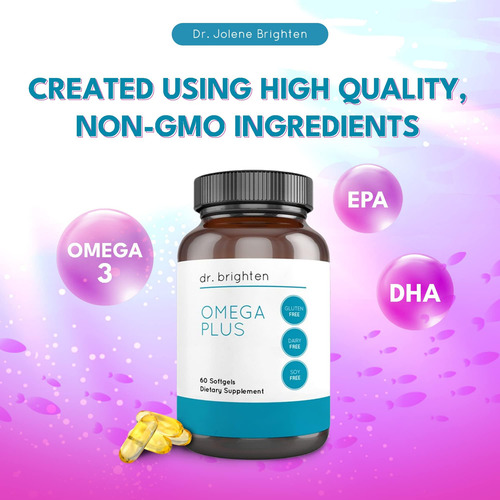 Dr. Brighten Omega Plus - 1600 Mg De Suplemento De Óleo De P - Imagem 13