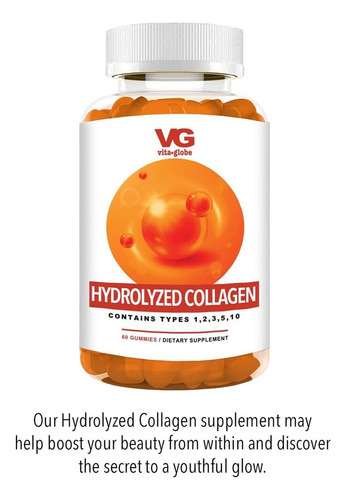 Gomas De Colágeno Vita Globe 200 Mg, 60 - Imagem 7