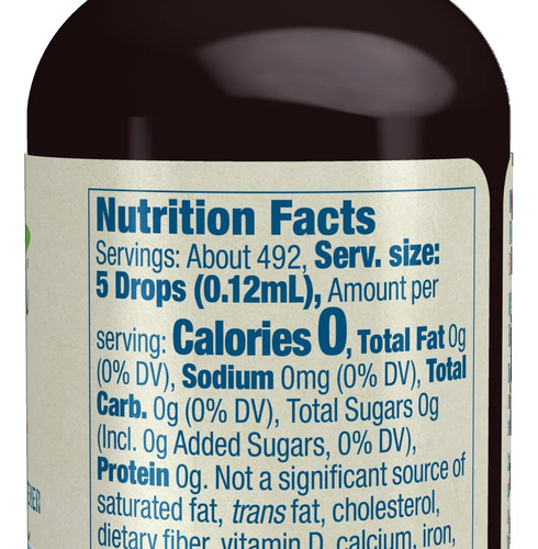 Now Foods Stevia Líquido Limão, 2 Onças, Sem Calorias - Imagem 5