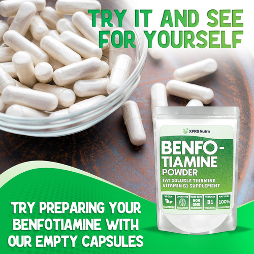 Suplemento Xprs Nutra Benfotiamina (tiamina) 150mg 60ml - Imagem 6
