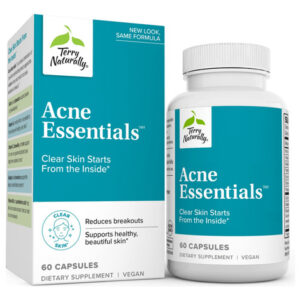 Terry Naturally Acne Essentials - 60 Cápsulas - Reduz Erupçõ