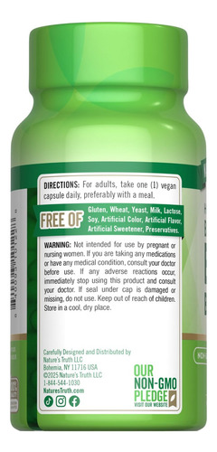 Nature"s Truth Vitamina B Complex Nature"s Truth - 60 - Imagem 6