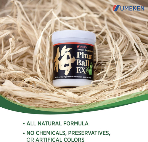 Umeken Plum Ball Ex, Extrato Concentrado Com Antioxidantes, - Imagem 6