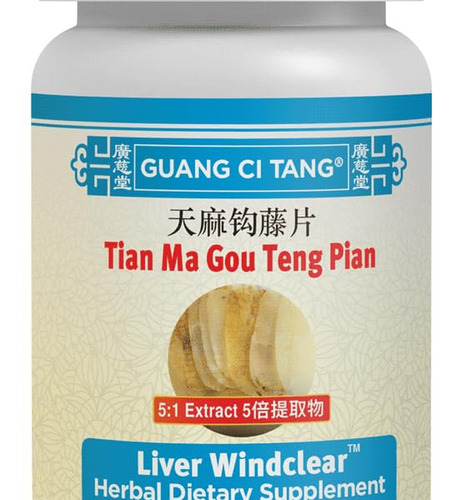 Guang Ci Tang Tian Ma Gou Teng 200 Mg 200 Comprimidos